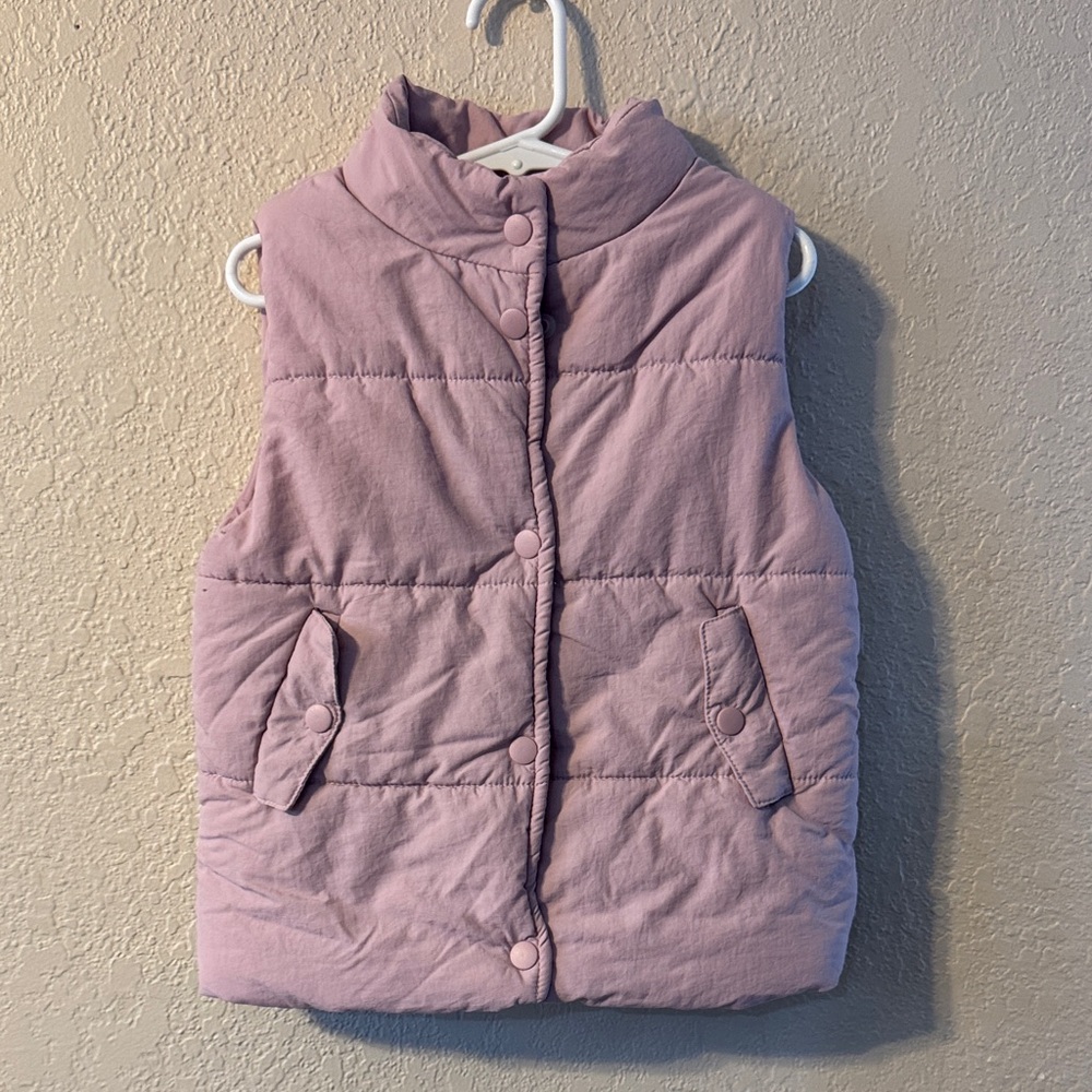 Pink Quilted Vest